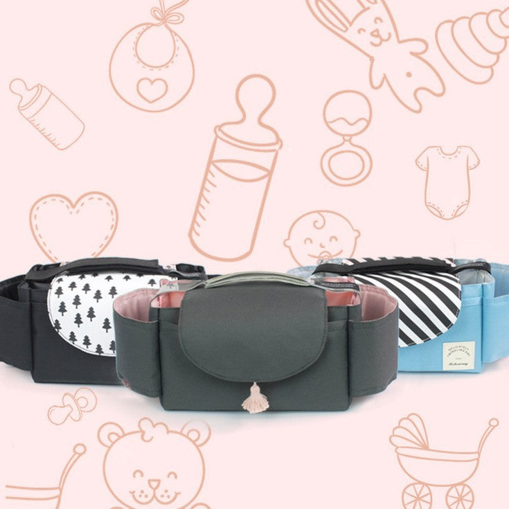 Heyoravix Universal Stroller Organizer Bag - detail view