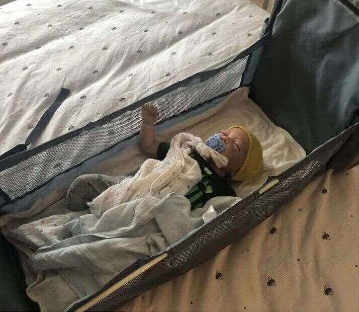 Baby Changing Backpack with Portable Crib for Ultimate Convenience