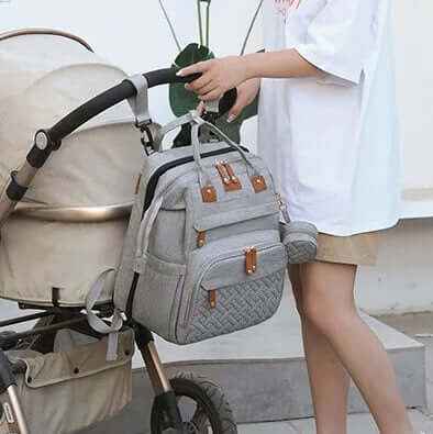 Baby Changing Backpack with Portable Crib for Ultimate Convenience