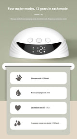 Easy to clean wearable breast pump