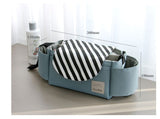 Heyoravix Universal Stroller Organizer Bag - compartments open