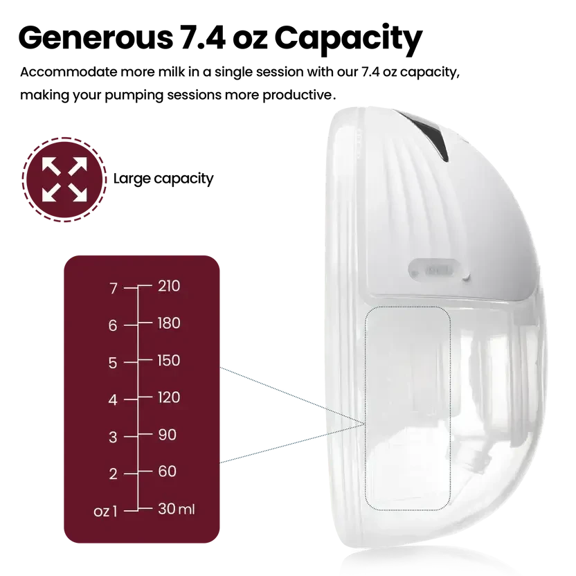Wearable Breast Pump - Portable Hands-Free Solution for Busy Moms