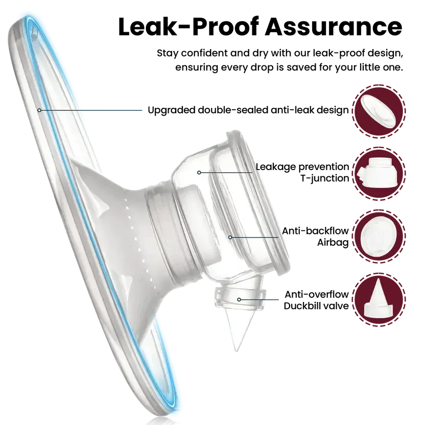 Wearable Breast Pump - Portable Hands-Free Solution for Busy Moms