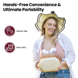 Wearable Breast Pump - Portable Hands-Free Solution for Busy Moms