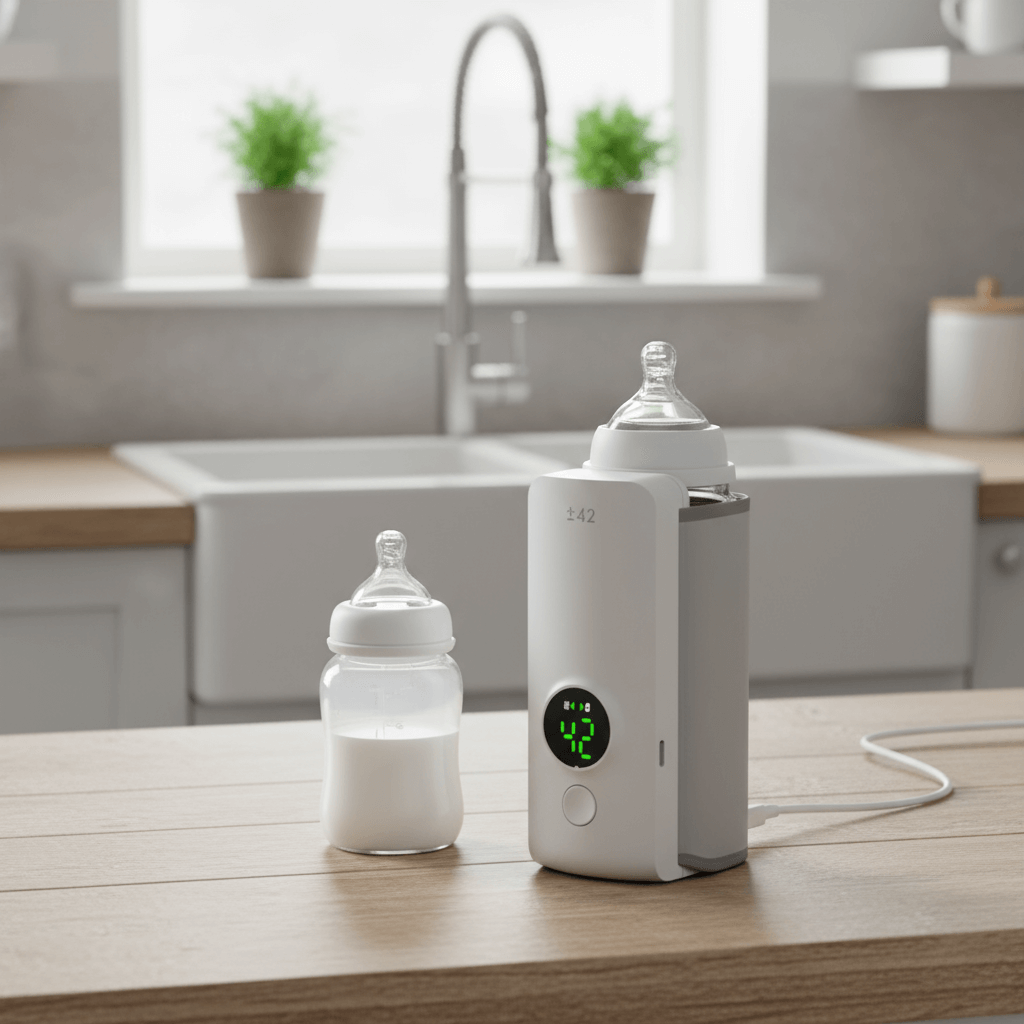 Portable baby bottle warmer